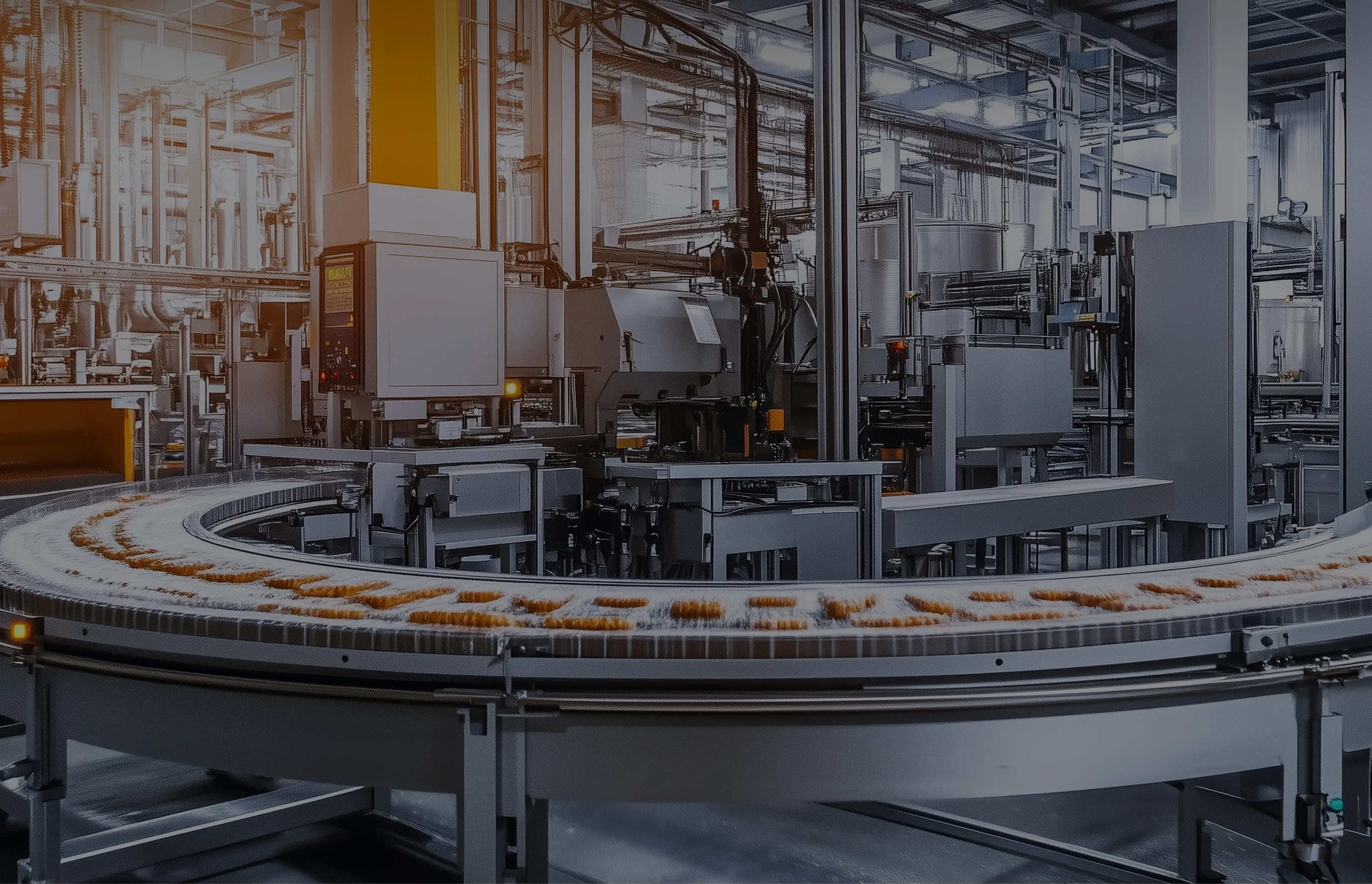 Textile plant with cooling units